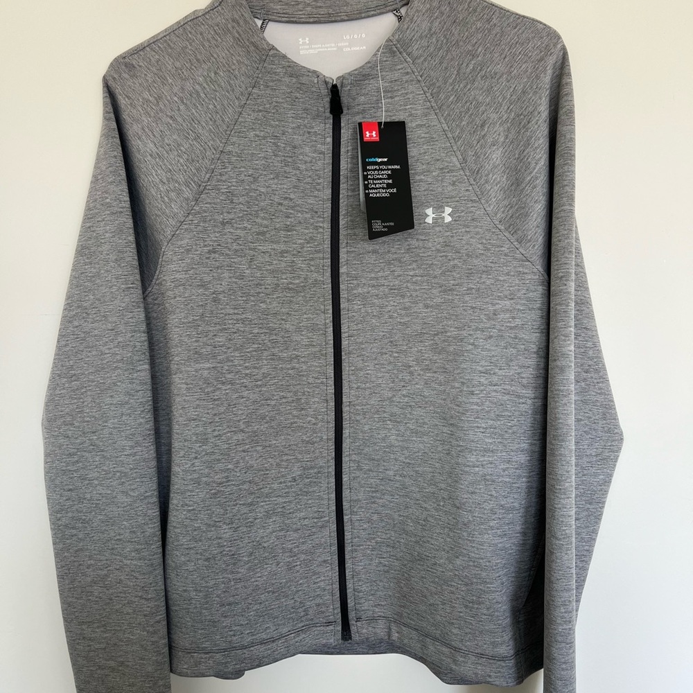 Under Armour Heather Gray ColdGear Jacket